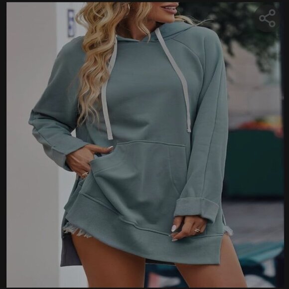 Sweaters - 🔥Get 4 items-$30🔥 NWOT Sky Blue- Oversized sweater